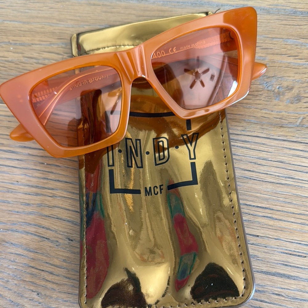 Indy MCF Orange Sunglasses